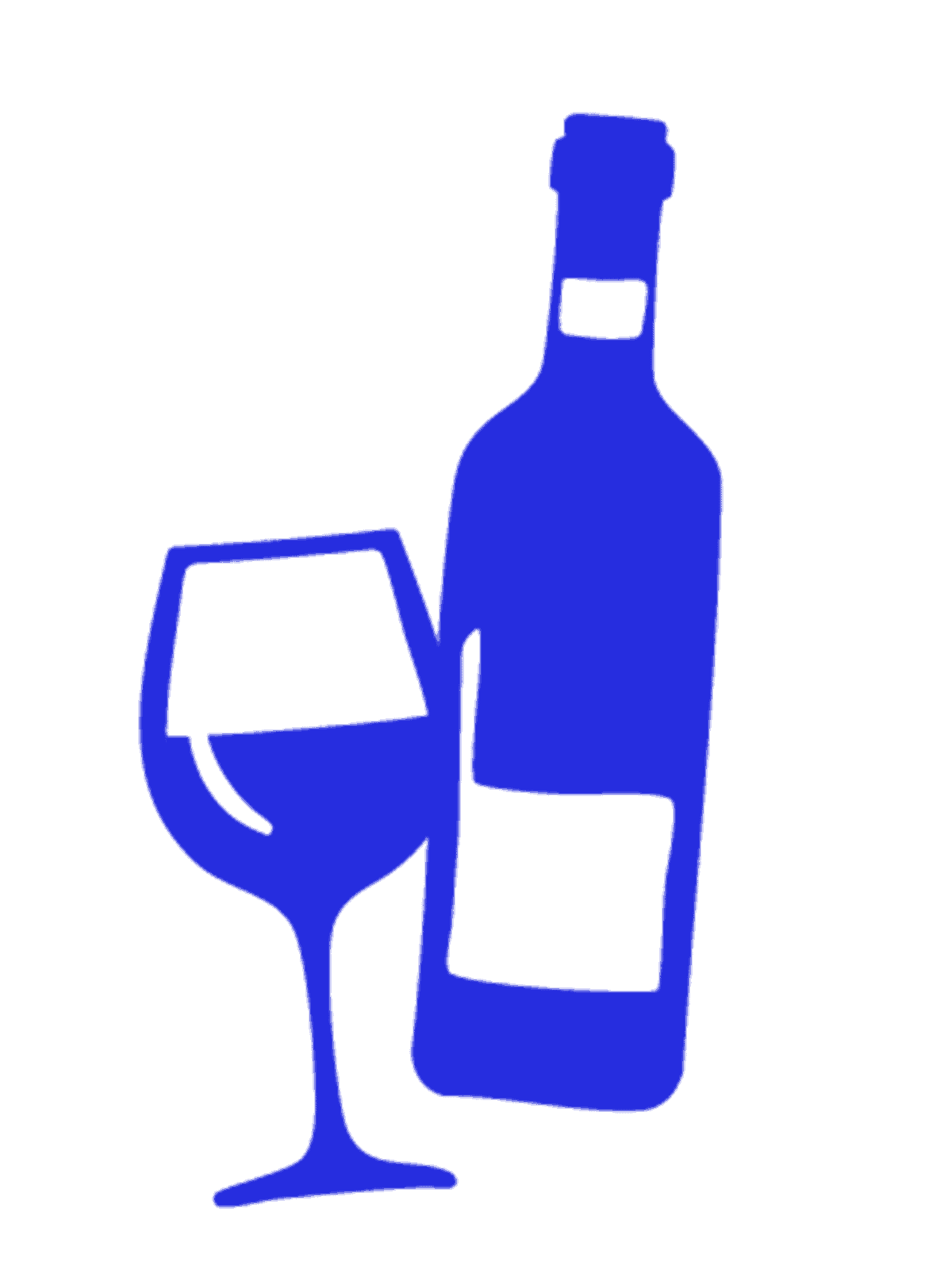 wijnfles en wijnglas